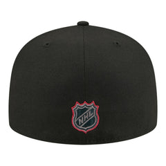 Colorado Avalanche New Era Color Pop 59FIFTY Fitted Hat - Black Hats