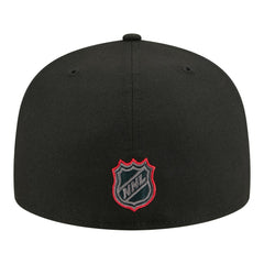 Detroit Red Wings New Era Color Pop 59FIFTY Fitted Hat - Black Hats