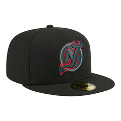 New Jersey Devils New Era Color Pop 59FIFTY Fitted Hat - Black Jerseys