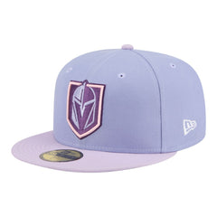 Vegas Golden Knights New Era Lavender Bloom 59FIFTY Fitted Hat - Light Purple/Purple Hats