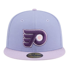Philadelphia Flyers New Era Lavender Bloom 59FIFTY Fitted Hat - Light Purple/Purple Hats