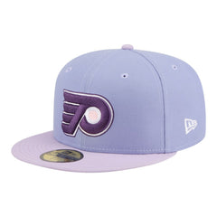 Philadelphia Flyers New Era Lavender Bloom 59FIFTY Fitted Hat - Light Purple/Purple Hats