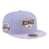 Los Angeles Kings New Era Lavender Bloom 59FIFTY Fitted Hat - Light Purple/Purple Hats
