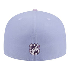 Anaheim Ducks New Era Lavender Bloom 59FIFTY Fitted Hat - Light Purple/Purple Hats