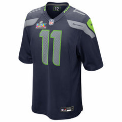 Jaxon Smith-Njigba Seattle Seahawks Super Bowl LX Patch Game Jersey - College Navy outlet