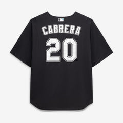 Miguel Cabrera Miami Marlins Big & Tall Cooperstown Mesh Batting Practice Jersey Black