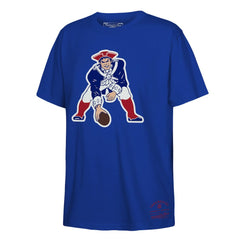 New England Patriots Youth Retro Logo T-Shirt - Royal outlet