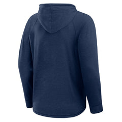 Detroit Tigers Darius Rucker Collection Raglan Hooded Long Sleeve T-Shirt Blue