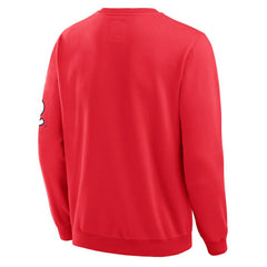 St. Louis Cardinals Darius Rucker Collection Washed Crew Neck Pullover Sweatshirt Red