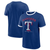 Texas Rangers Darius Rucker Collection Washed Ringer T-Shirt Royal