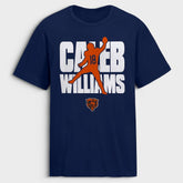 Caleb Williams Chicago Bears Silo T-Shirt - Navy cheap