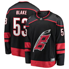 Jackson Blake Carolina Hurricanes Fanatics Home Breakaway Jersey - Black Jerseys