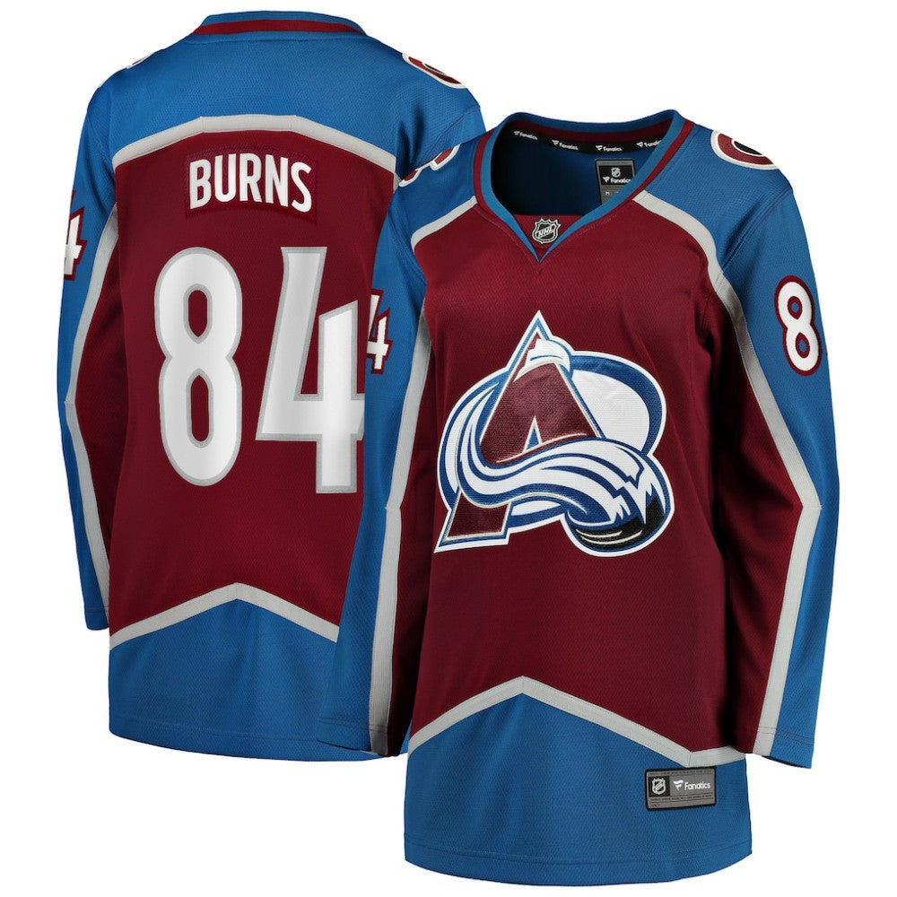 Brent Burns Colorado Avalanche Fanatics Women's Home Breakaway Jersey - Burgundy Jerseys