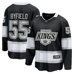 Quinton Byfield Los Angeles Kings Fanatics Home Breakaway Jersey - Black Jerseys