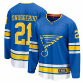Jimmy Snuggerud St. Louis Blues Fanatics Home Breakaway Jersey - Blue Jerseys