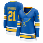 Jimmy Snuggerud St. Louis Blues Fanatics Women's Home Breakaway Jersey - Blue Jerseys