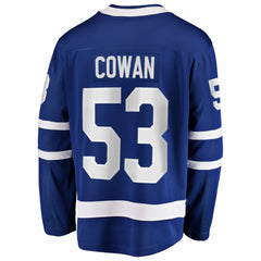 Easton Cowan Toronto Maple Leafs Fanatics Home Breakaway Jersey - Blue Jerseys