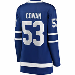 Easton Cowan Toronto Maple Leafs Indiana Women's Home Breakaway Jersey - Blue Jerseys