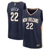 Derik Queen New Orleans Pelicans Fast Break Replica Jersey - Icon Edition - Navy cheap