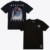 Mark Messier Edmonton Oilers Mitchell & Ness Photo T-Shirt - Black T-shirts