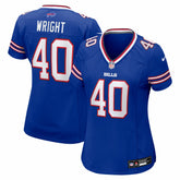 Matthew Wright Buffalo Bills Women's Team Game Jersey - Royal outlet