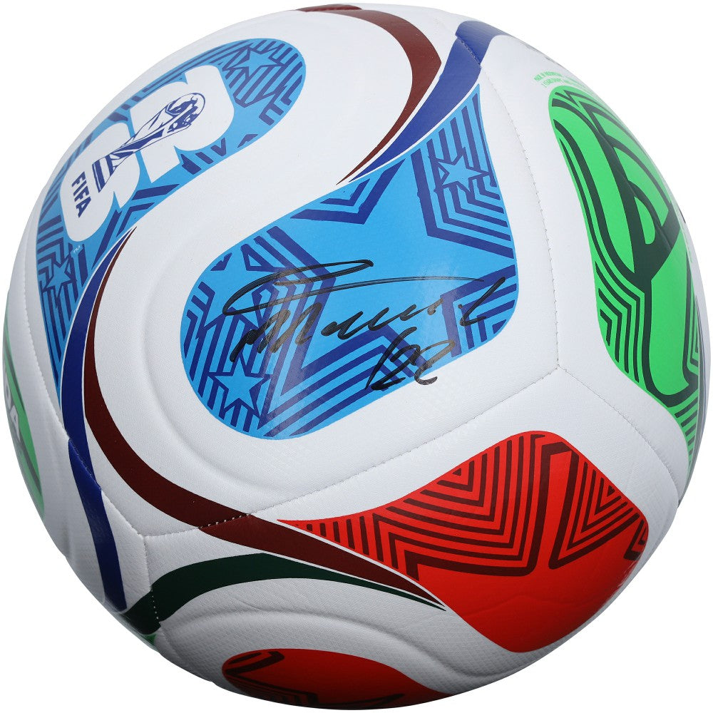 Lautaro Martinez Argentina National Team Autographed 2026 FIFA World Cup Trionda Soccer Ball