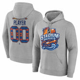 Boston Bruins 2026 NHL Stadium Series Personalized Name & Number Hoodie - Gray Hoodies