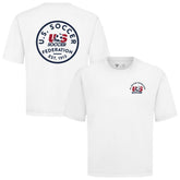 USMNT Levelwear Luxe Signature Knit Transit T-Shirt - White discount