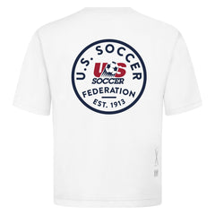 USMNT Levelwear Luxe Signature Knit Transit T-Shirt - White discount