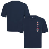 USMNT Levelwear Luxe Signature Knit Timeline T-Shirt - Navy sale
