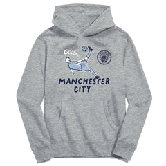 Manchester City Vive La Fete Youth Chilena Style Hoodie Discount - Gray