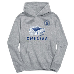 Chelsea Vive La Fete Youth Stadium Style Hoodie - Gray outlet