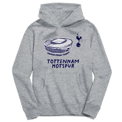 Tottenham Hotspur Vive La Fete Youth Stadium Style Hoodie - Gray discount