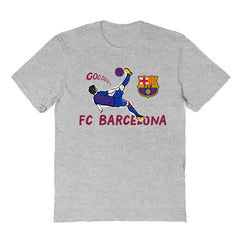 Barcelona Vive La Fete Youth Chilena Style T-Shirt on sale - Gray