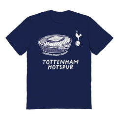Tottenham Hotspur Vive La Fete Youth Chilena Style T-Shirt Sale - Navy