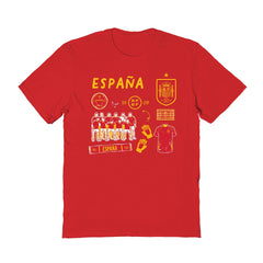 Spain National Team Vive La Fete Toddler Impressions Icons T-Shirt for sale - Red