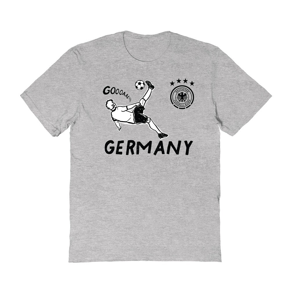 Germany National Team Vive La Fete Women's Chilena Style T-Shirt - Gray on sale