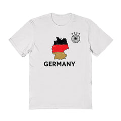 Germany National Team Vive La Fete Youth Map Style T-Shirt for sale - White