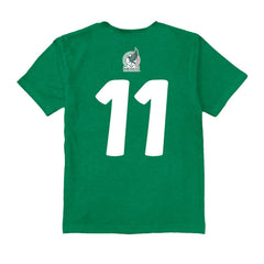 Santiago Gimenez Mexico National Team Vive La Fete Youth Player Name & Number Chilena Style T-Shirt - Green on sale