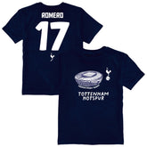 Cristian Romero Tottenham Hotspur Vive La Fete Toddler Player Name & Number Stadium Style T-Shirt Sale - Navy