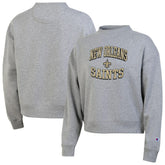 New Orleans Saints Champion Women's Triumph Tri-Blend Sweatshirt - Gray discount