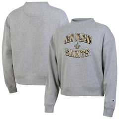 New Orleans Saints Champion Women's Triumph Tri-Blend Sweatshirt - Gray discount