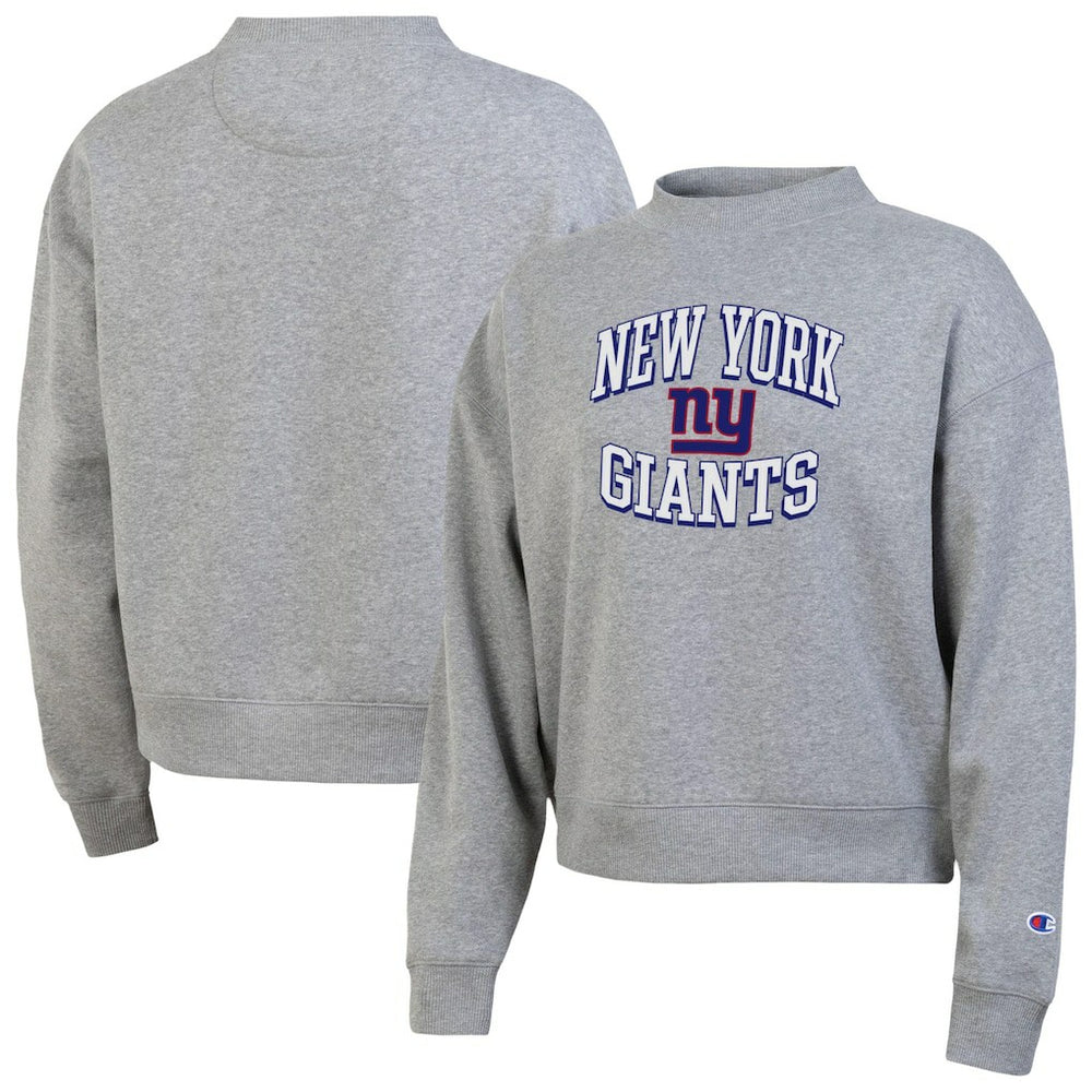 New York Giants Champion Women's Triumph Tri-Blend Sweatshirt - Gray cheap
