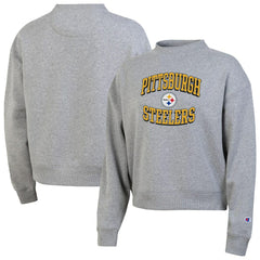 Pittsburgh Steelers Champion Women's Triumph Tri-Blend Sweatshirt - Gray outlet