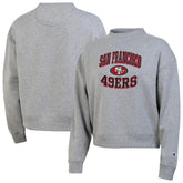 San Francisco 49ers Champion Women's Triumph Tri-Blend Sweatshirt - Gray cheap