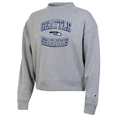 Seattle Seahawks Champion Women's Triumph Tri-Blend Sweatshirt - Gray for sale
