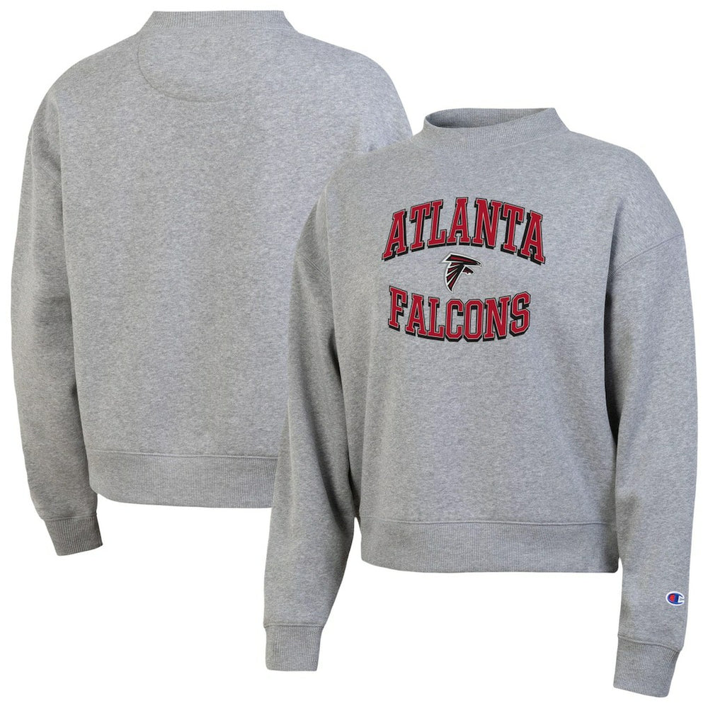 Atlanta Falcons Champion Women's Triumph Tri-Blend Sweatshirt - Gray for sale