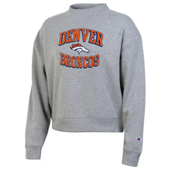 Denver Broncos Champion Women's Triumph Tri-Blend Sweatshirt - Gray outlet