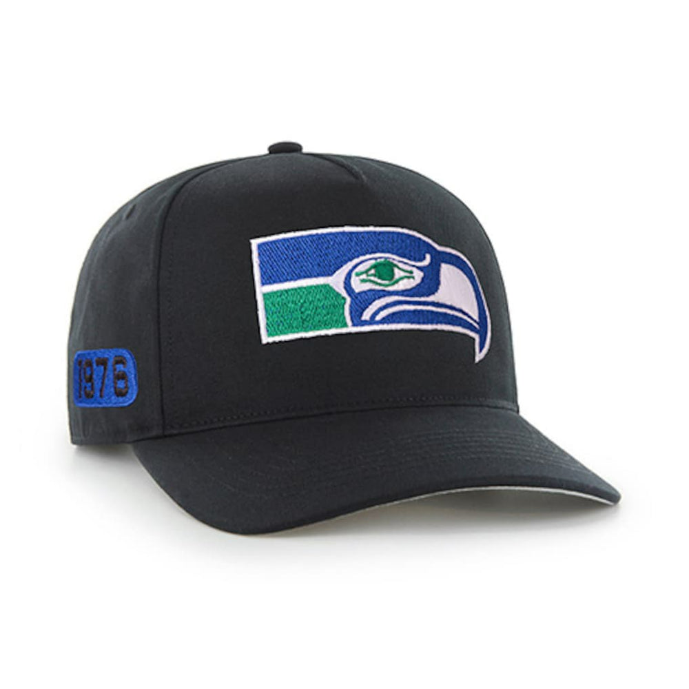 Seattle Seahawks '47 Blackout Date Hitch Adjustable Hat - Black cheap