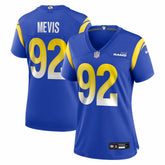 Harrison Mevis Los Angeles Rams Women's Team Game Jersey - Royal discount